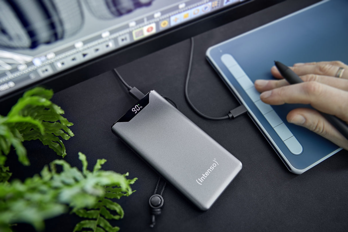 EAN 4034303034192 - Intenso 7332034 batería externa Polímero de litio 10000 mAh Gris imagen 6