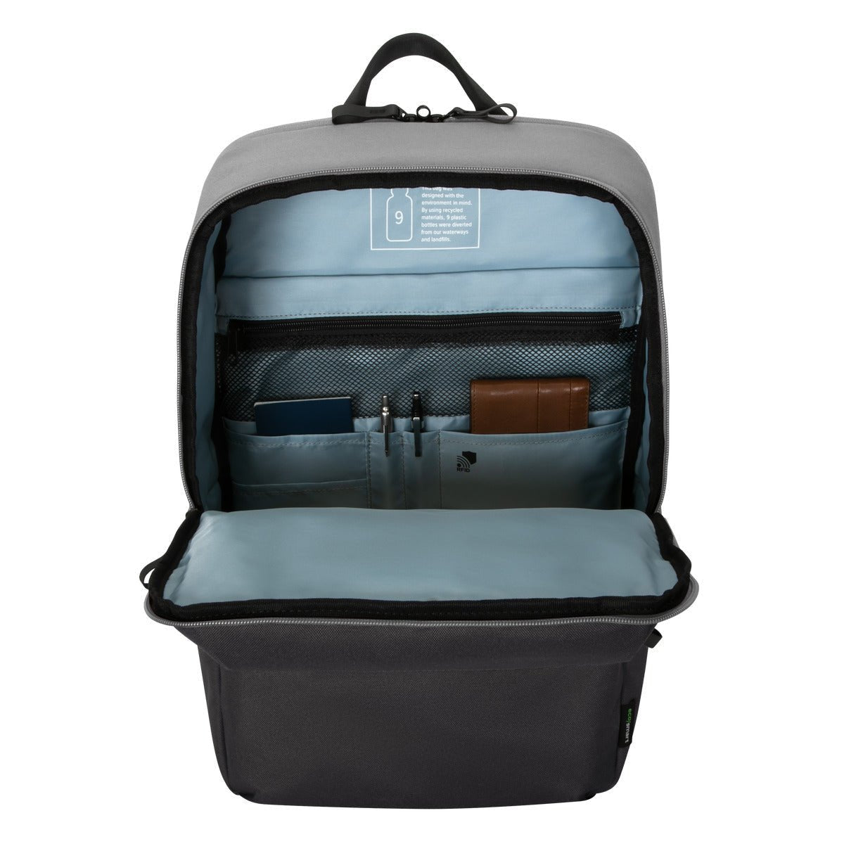 EAN 0092636360894 - Targus Sagano 39,6 cm (15.6") Mochila Negro, Gris imagen 19