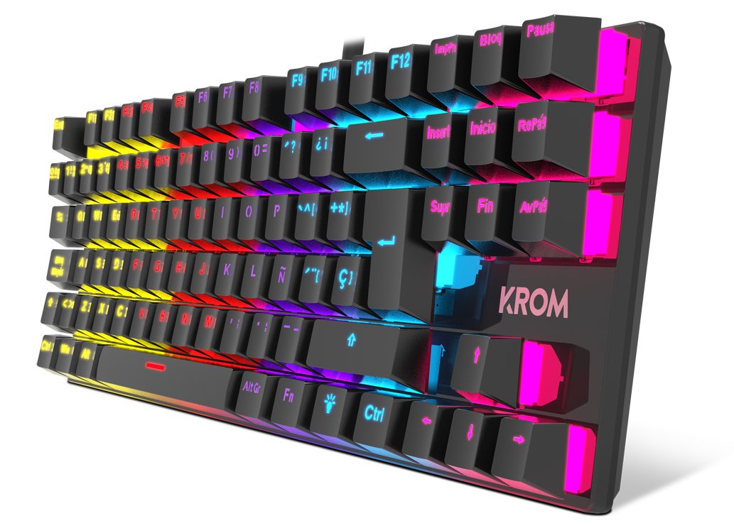 EAN 8436587972713 - Krom Kasic TKL teclado Juego USB Negro imagen 5