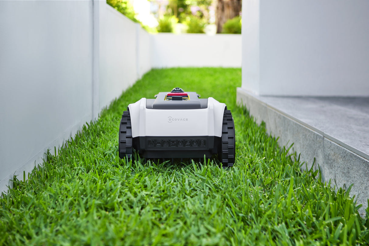 Robot Cortacésped Ecovacs Goat O500 Panorama Robot Cortacésped Batería Negro, Blanco