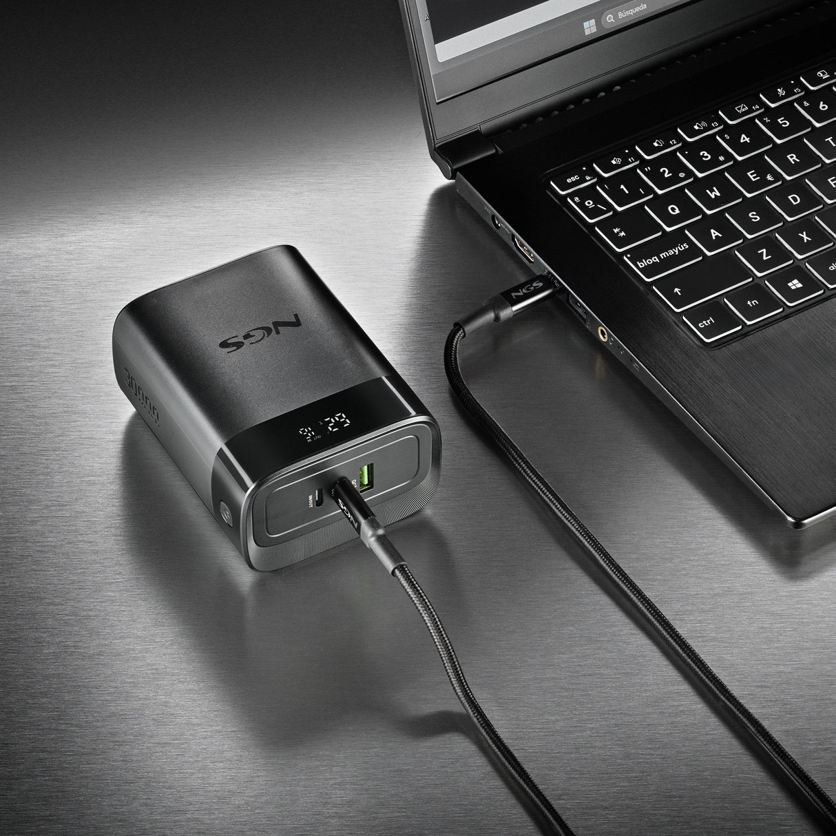 EAN 8435430626445 - NGS TWIX 30 30000 mAh Negro imagen 4