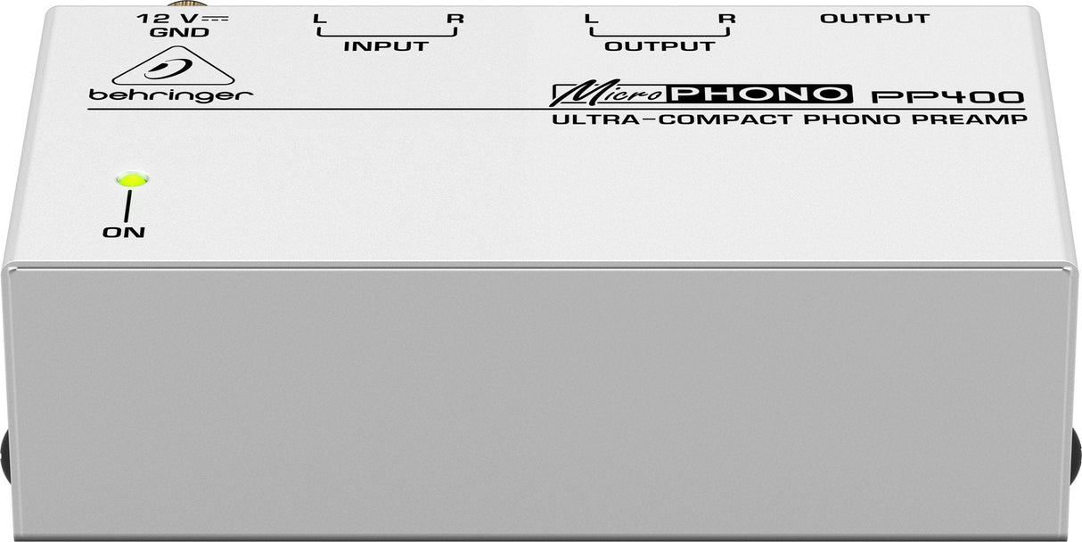 Behringer Pp400 Equipo De Música Adicional Preamplificador