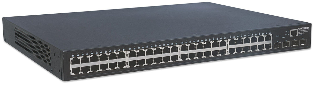 EAN 0766623561334 - Intellinet 561334 switch Gestionado L2 Gigabit Ethernet (10/100/1000) Negro imagen 2