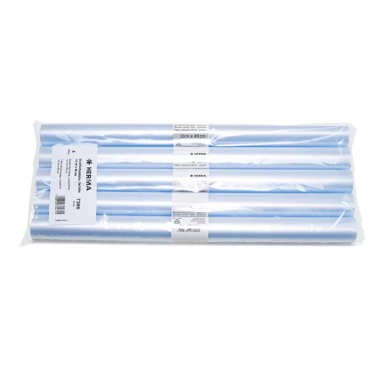 EAN 4008705073868 - HERMA Book cover film colourless width 40 cm, 10m length imagen 3
