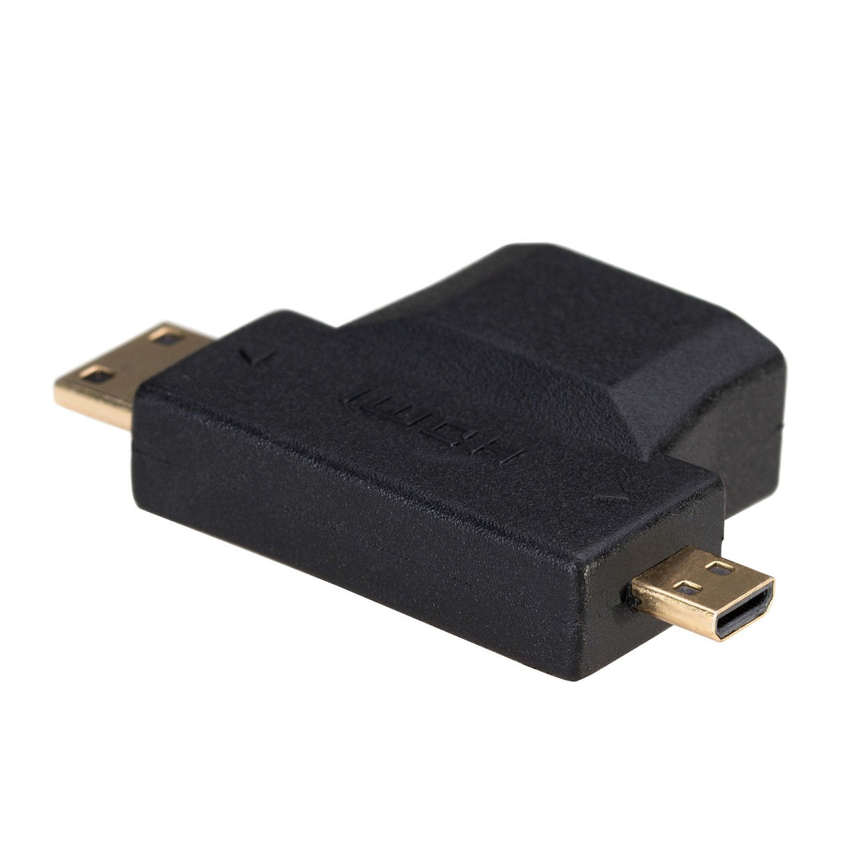 Akyga Ak-Ad-23 Cambiador De Género Para Cable Hdmi Minihdmi / Microhdmi Negro