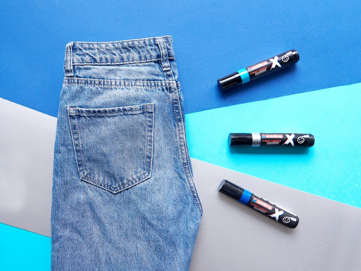 Edding X 6900 Oceano Pack De 3 Rotuladores Multisuperficie Permanentes De Tinta Opaca - Punta Biselada Con Trazo 2-10mm