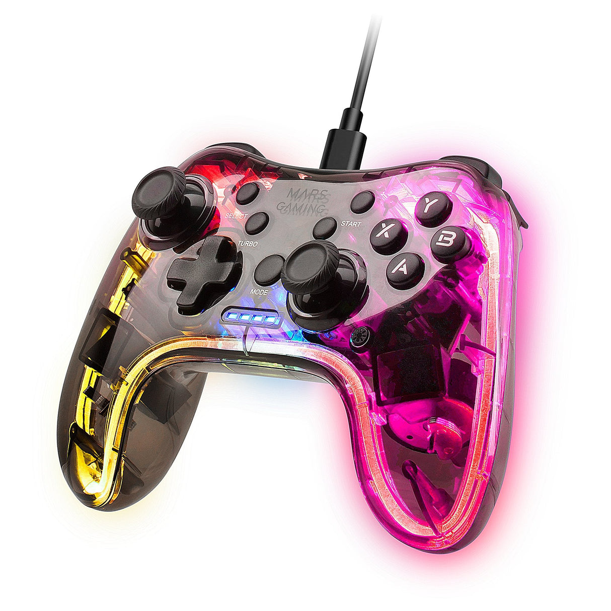 EAN 8435693102229 - Mars Gaming MGPC mando y volante USB Android, MAC, Nintendo Switch, PC, Playstation 3 imagen 1