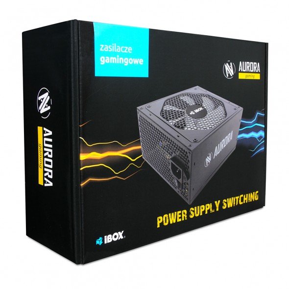 EAN 5901443056294 - iBox Aurora unidad de fuente de alimentación 700 W 20+4 pin ATX ATX Negro imagen 12