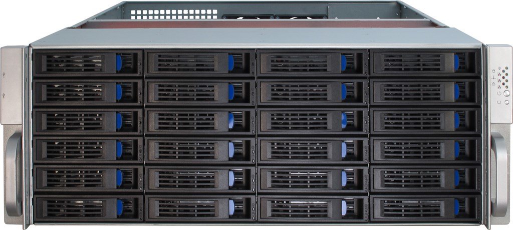EAN 4260133126435 - Inter-Tech 4U-4424 Estante Negro, Plata imagen 4
