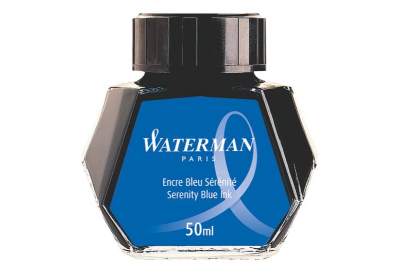Tintero Waterman Serenity Blue ( Azul Florida)
