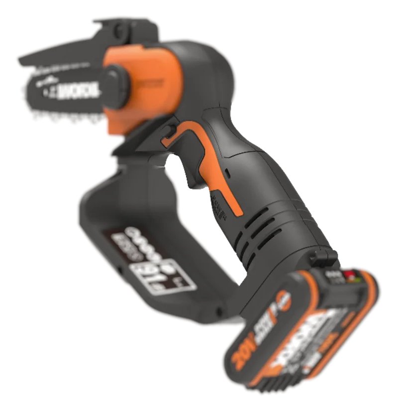 Worx Compact Chainsaw Cordless 20v Con Bateríapack And Charger (Wg324e)