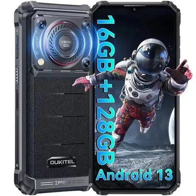 EAN 6931940743563 - Oukitel WP36 16,6 cm (6.52") Ranura híbrida Dual SIM Android 13 4G USB Tipo C 16 GB 128 GB 10600 mAh Negr imagen 1