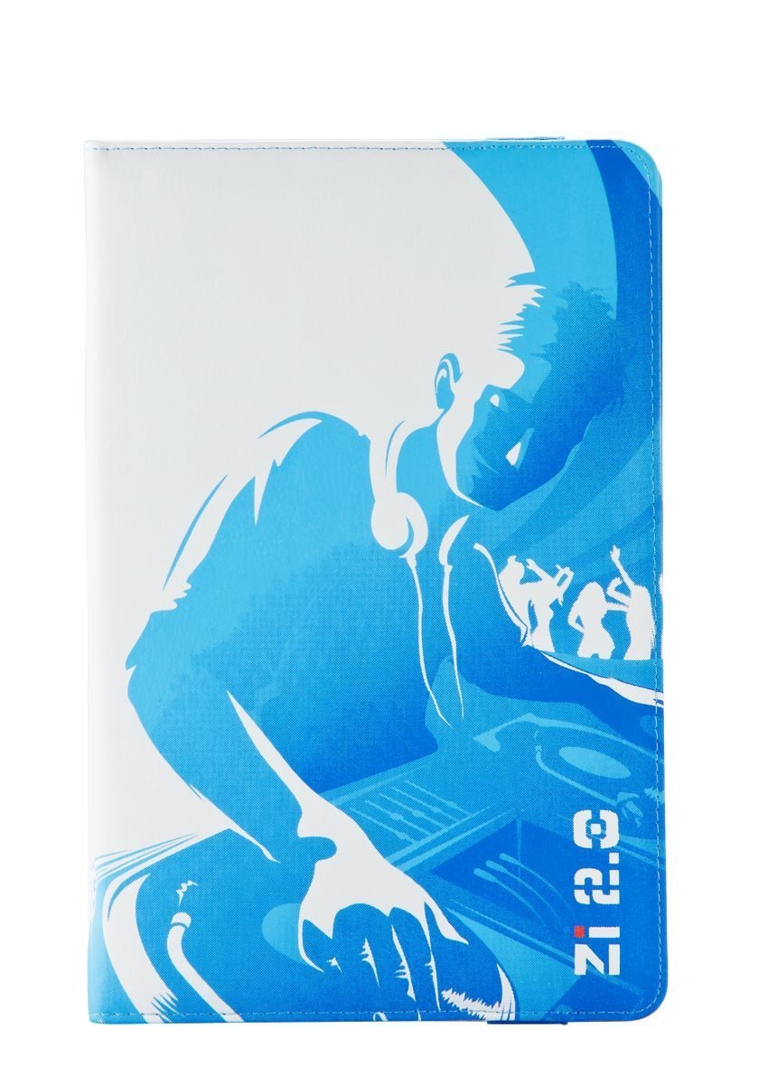 EAN 8255255336639 - Ziron ZR112 funda para tablet 20,3 cm (8") Folio Azul, Blanco imagen 1