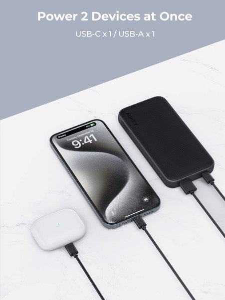 Aukey 10 000 Mah Usb-C 15w Pb-Y46