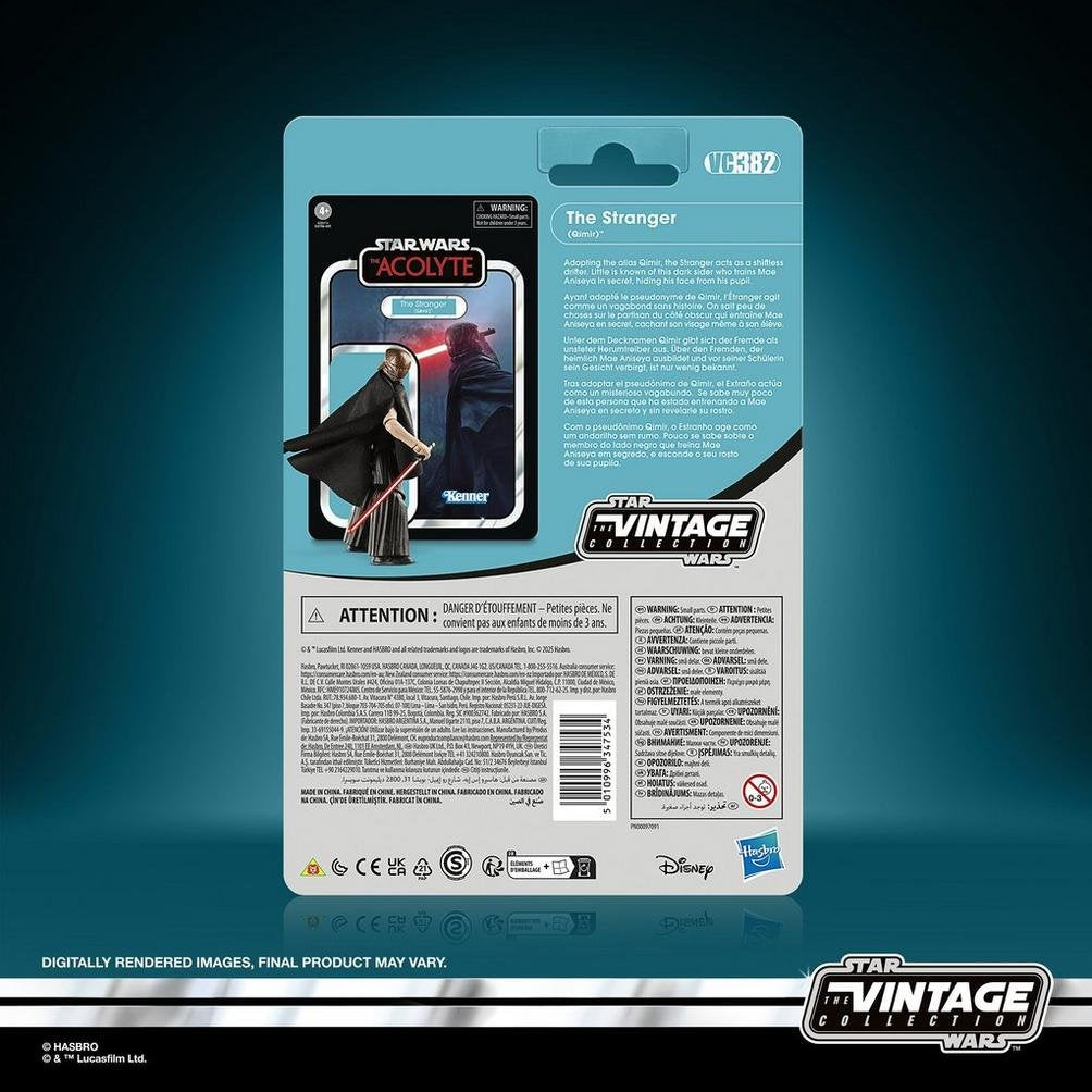 Figura The Stranger Qimir The Acolyte Star Wars 9,5cm