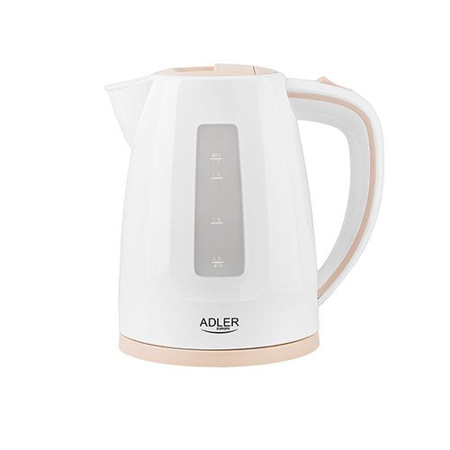 Hervidor De Agua Adler Ad 1264 1,7 L Avellana, Blanco 2200 W