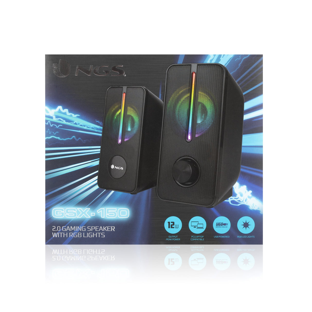 EAN 8435430619287 - NGS GSX-150 Negro Inalámbrico 12 W imagen 4