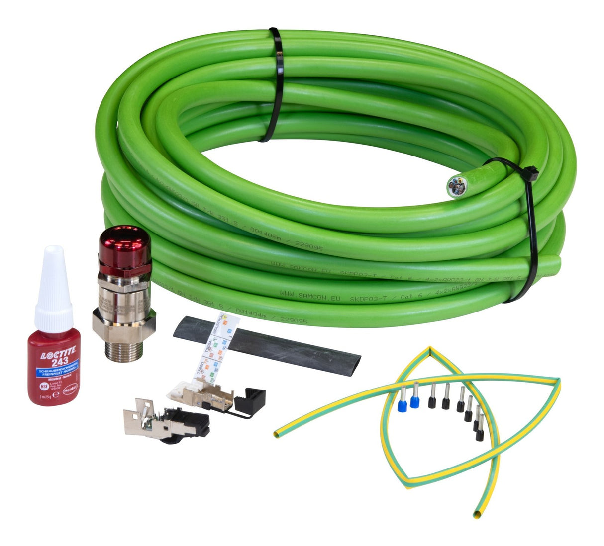 EAN 7331021064775 - Axis 01545-001 cable para cámara fotográfica 95 m Verde imagen 1