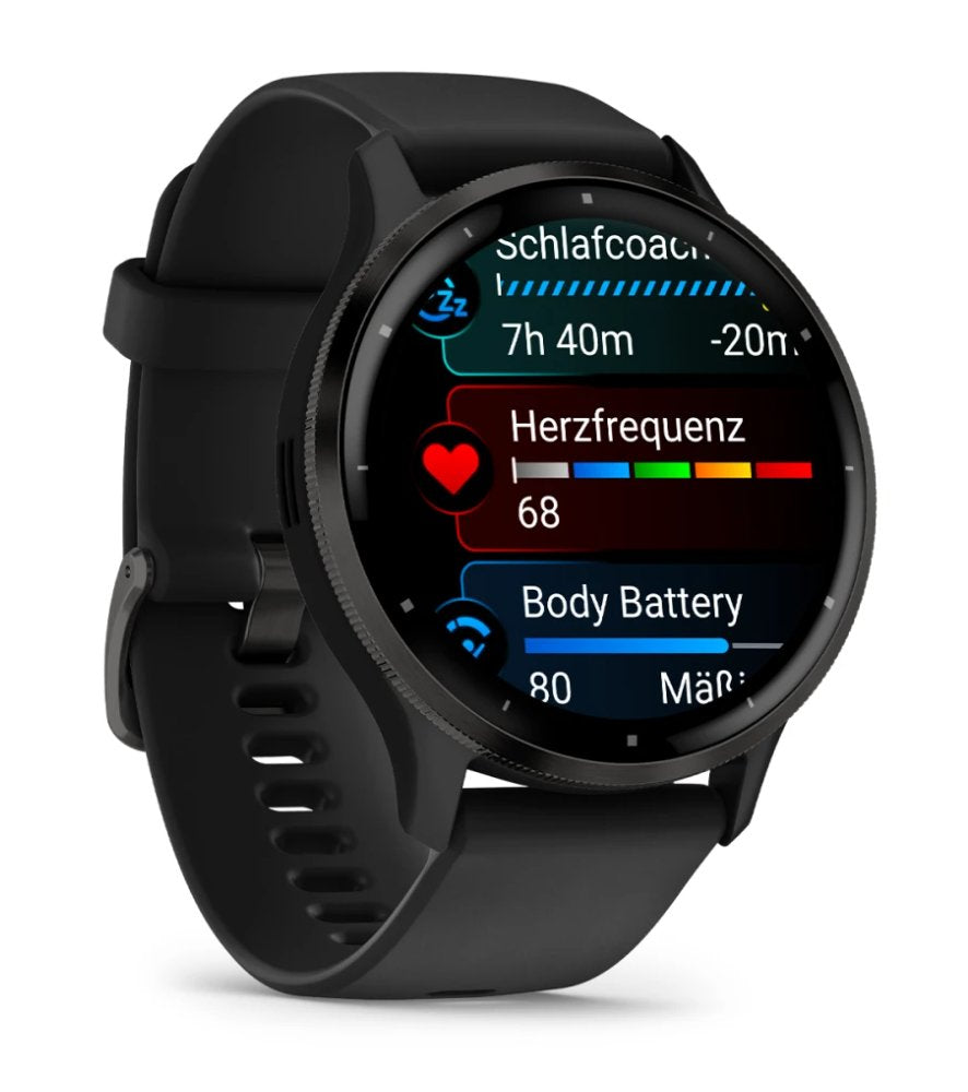 EAN 0753759314743 - Garmin Venu 3 3,56 cm (1.4") AMOLED 45 mm Digital 454 x 454 Pixeles Pantalla táctil Negro Wifi GPS (satél imagen 3