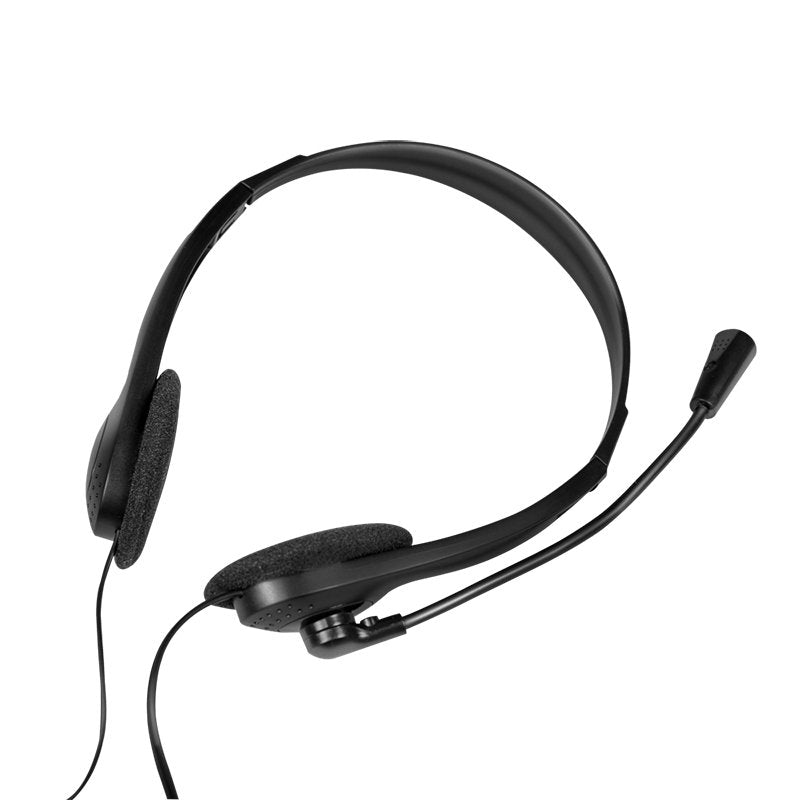 EAN 4052792061512 - LogiLink HS0052 auricular y casco Auriculares Alámbrico Diadema Oficina/Centro de llamadas Negro imagen 4