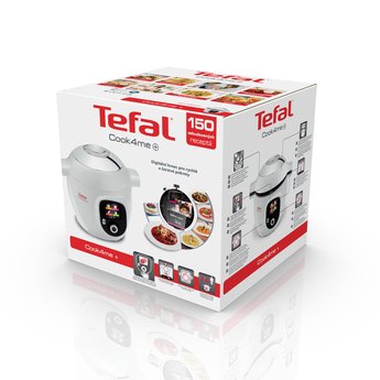 Tefal Cy851130 Olla Multi-Cocción 6 L Cromo, Blanco