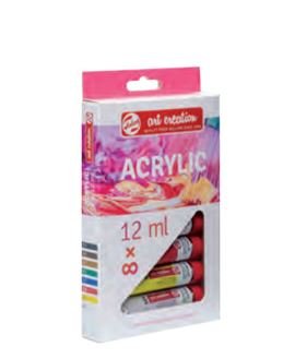 EAN 8712079312862 - Talens 9021708M pintura para manualidades Pintura acrílica 12 ml 8 pieza(s) imagen 1