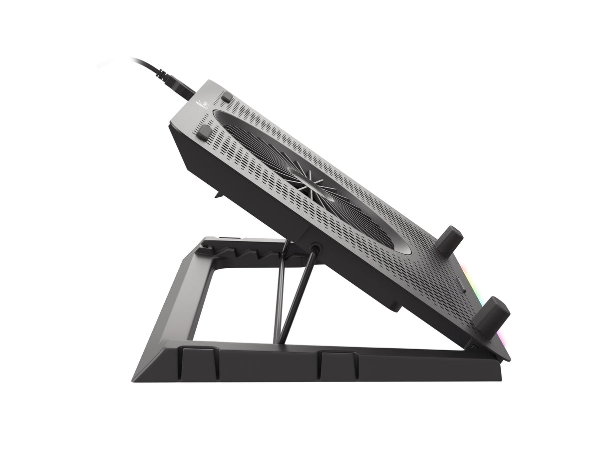 Base Refrigeradora Genesis Oxid 450 Rgb Para Portatil Hasta 15.6"