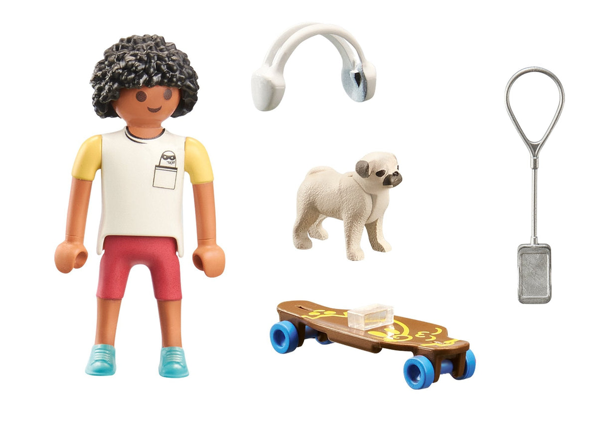 Playmobil My Life: Niño Con Perro