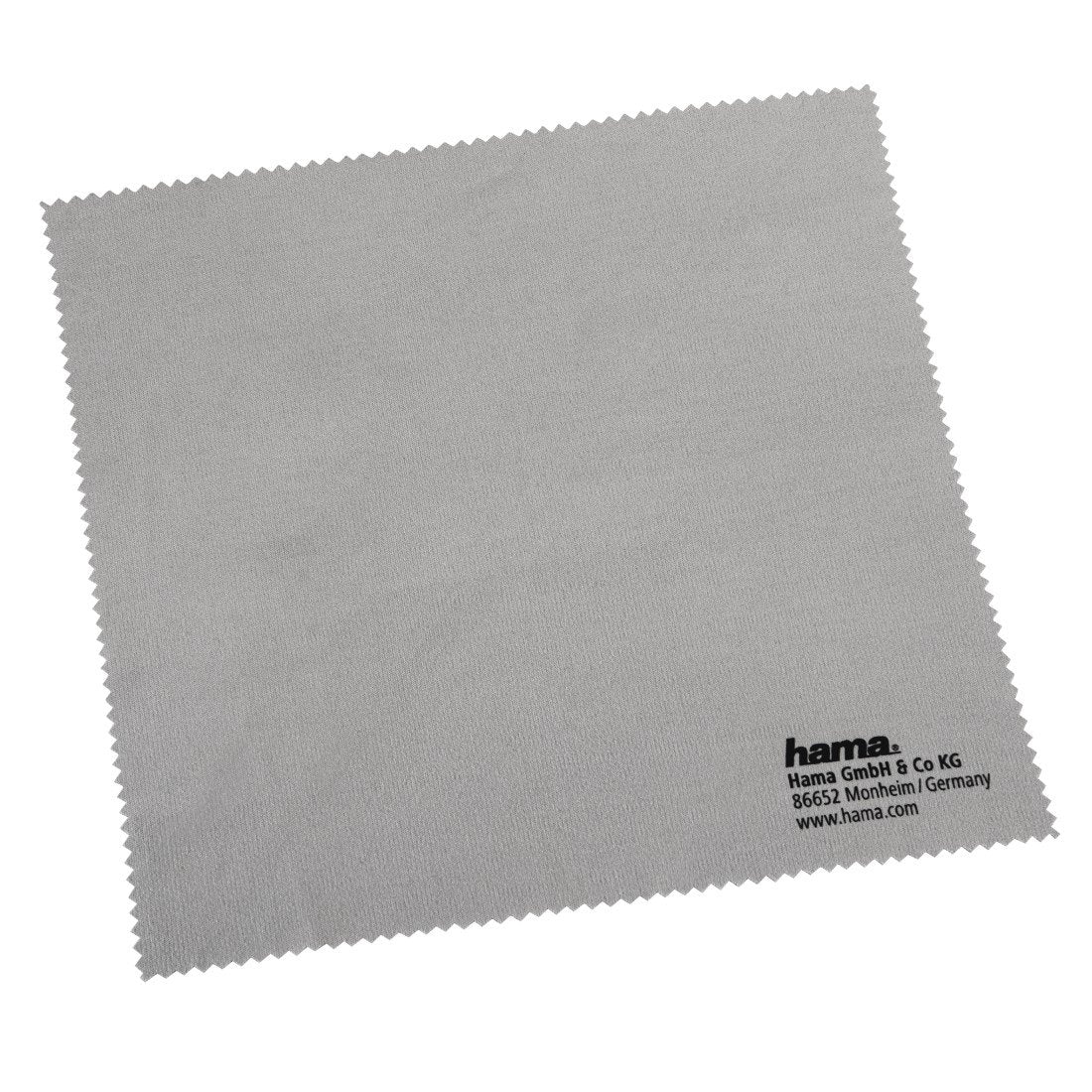 Hama Bayeta De Limpieza Para Opticas - 80% Poliester - Lavable A Mano - 20x20cm - Gris