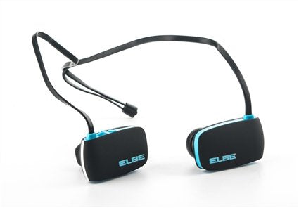 Auriculares Inalámbricos Deportivos Elbe Abt-038-Dep Con Micrófono Bluetooth Azul Y Negro
