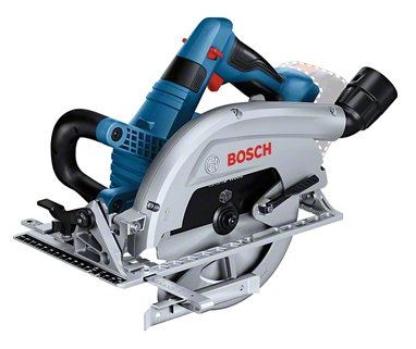 Sierra Circular Inalámbrica Bosch Professional Biturbo Gks 18v-70 L Professional Azul/Negro, 2 Baterías Li-Ion Procore18v 5,5ah, En L-Boxx