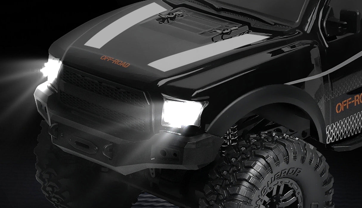 Amewi Rc Auto Dirt Pickup Crawler Liion 1500mah Negro /8+