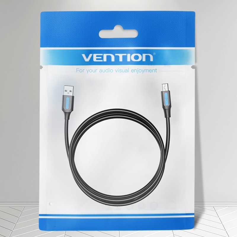 Cable Usb 2.0 Vention Combg Usb Macho Miniusb Macho 1.5m Negro