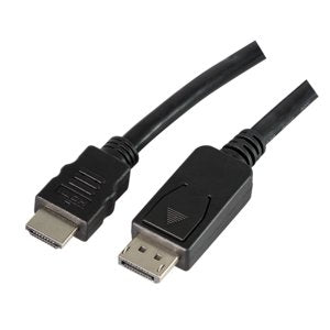Cable 1m Negro Displayport 1.1 Macho A Hdmi Full Hd Macho