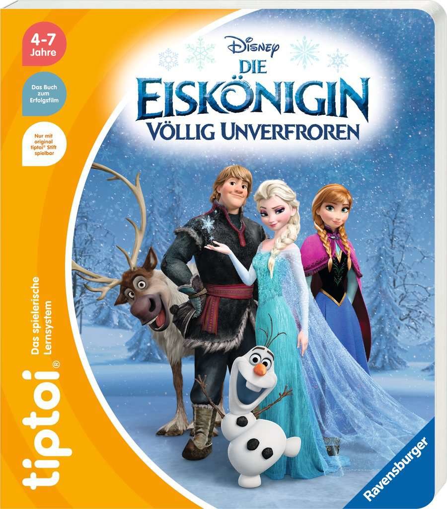 Ravensburger Tiptoi Frozen - Libro De Aprendizaje Completamente Descarado 49268