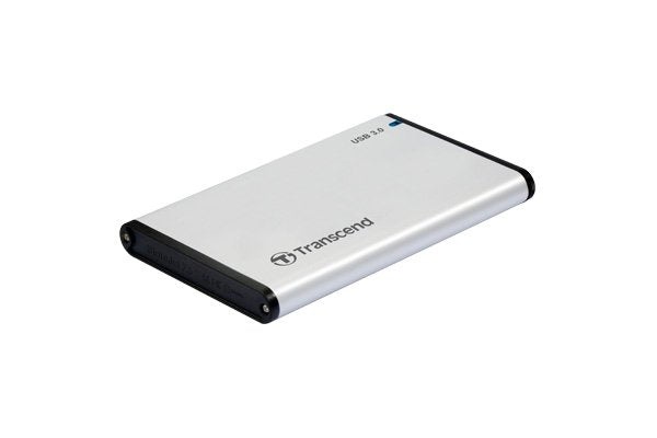 EAN 0760557828105 - Transcend StoreJet 25S3 Carcasa de disco duro/SSD Plata 2.5" USB con suministro de corriente imagen 2