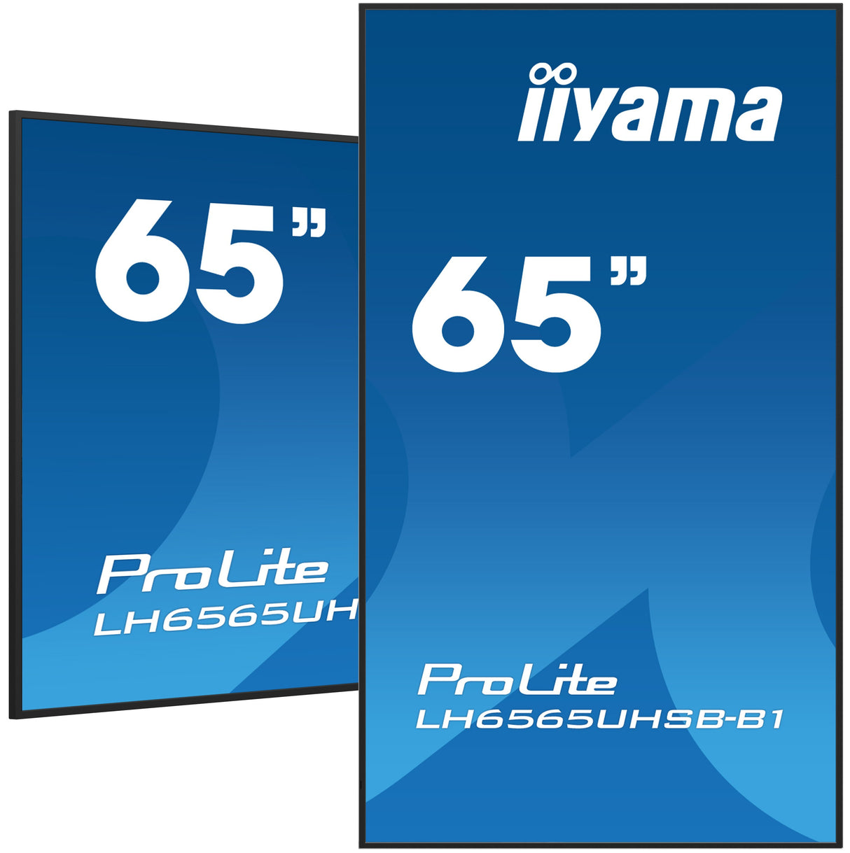 EAN 4948570123582 - iiyama LH6565UHSB-B1 pantalla de señalización Diseño de quiosco 163,8 cm (64.5") LED Wifi 800 cd / m² 4K imagen 1