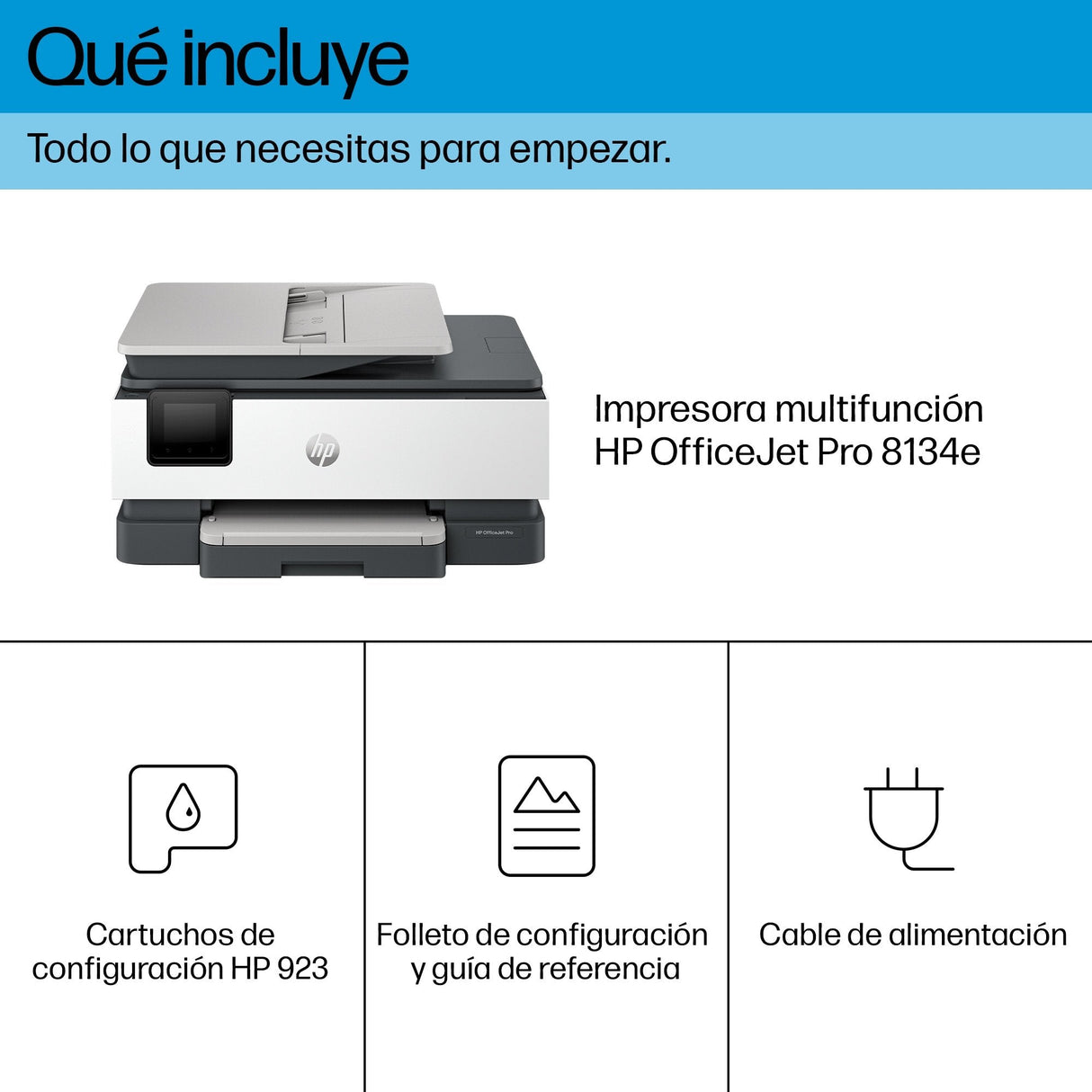 Impresora Hp Officejet Pro Multifunción 8134e