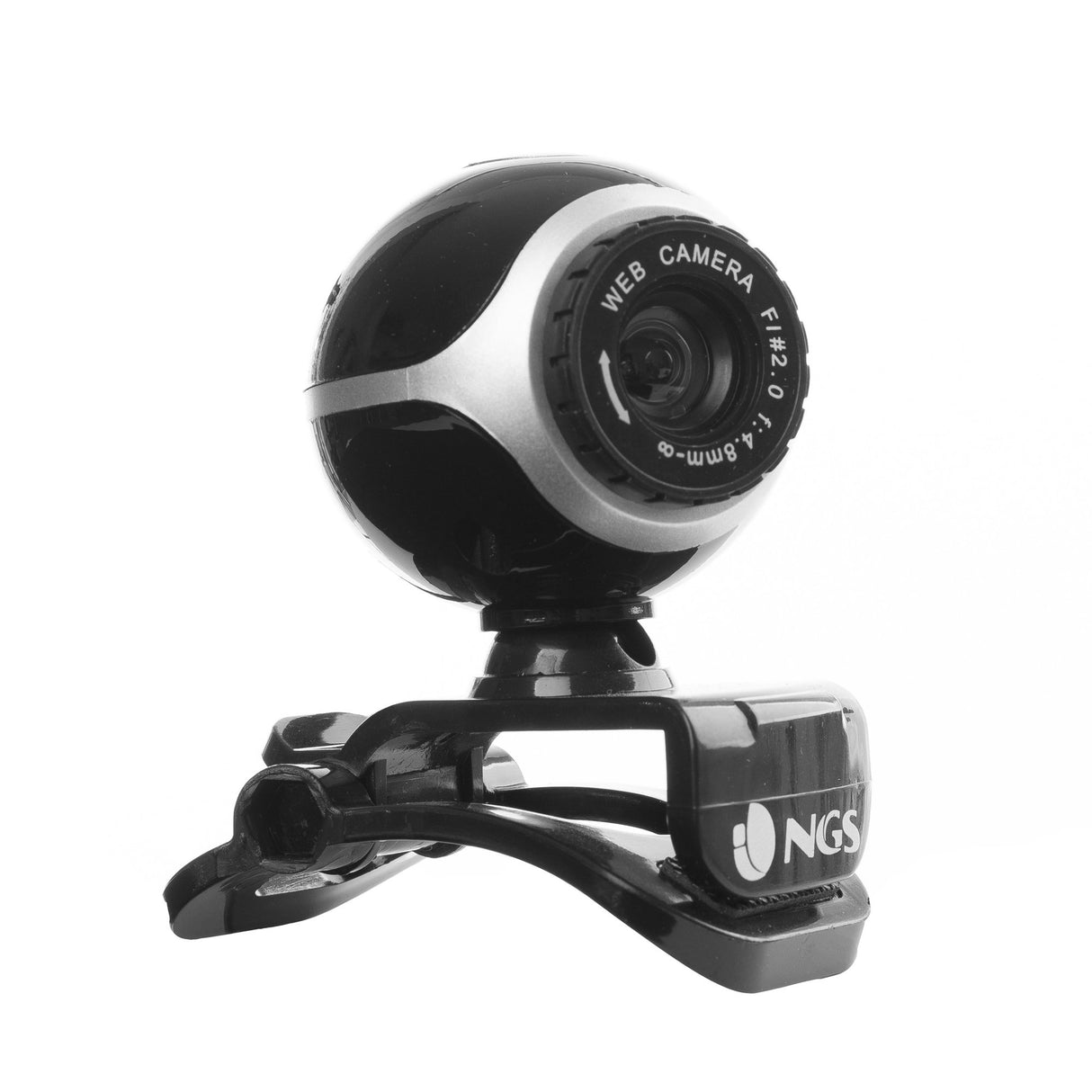EAN 8436001305790 - NGS Xpresscam300 cámara web 8 MP 1920 x 1080 Pixeles USB 2.0 Negro, Plata imagen 1