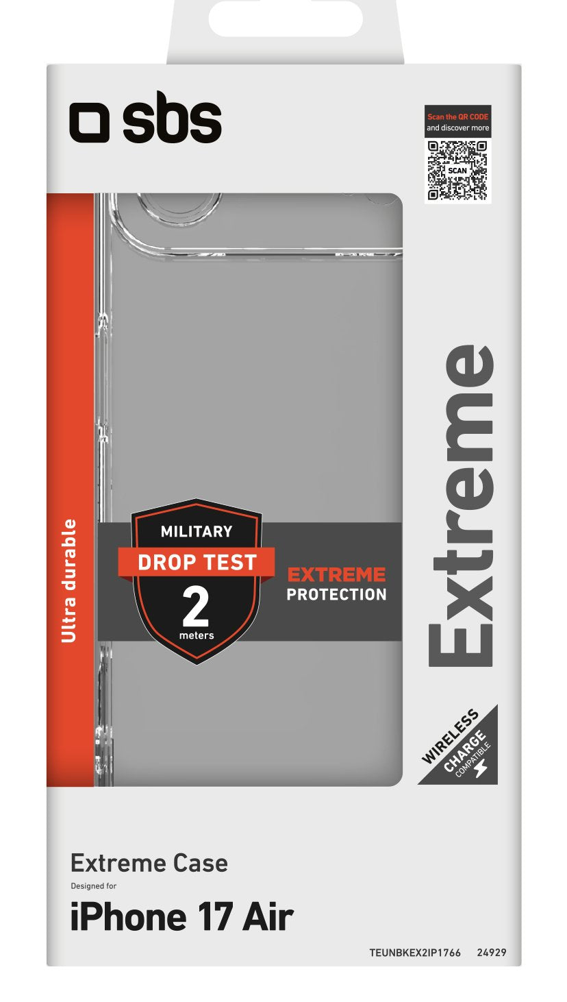 Sbs Extreme Funda Para Iphone 17 Air 17,5 Cm (6.9") Transparente