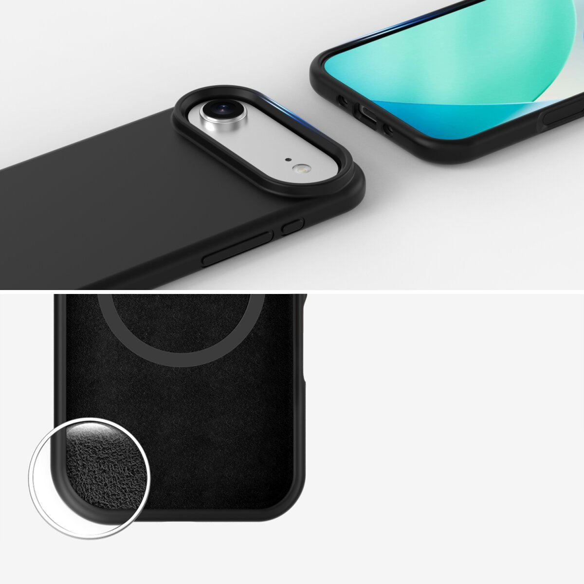 EAN 4252011911981 - 4smarts Cupertino funda para teléfono móvil 16,8 cm (6.6") Bumper Negro imagen 3