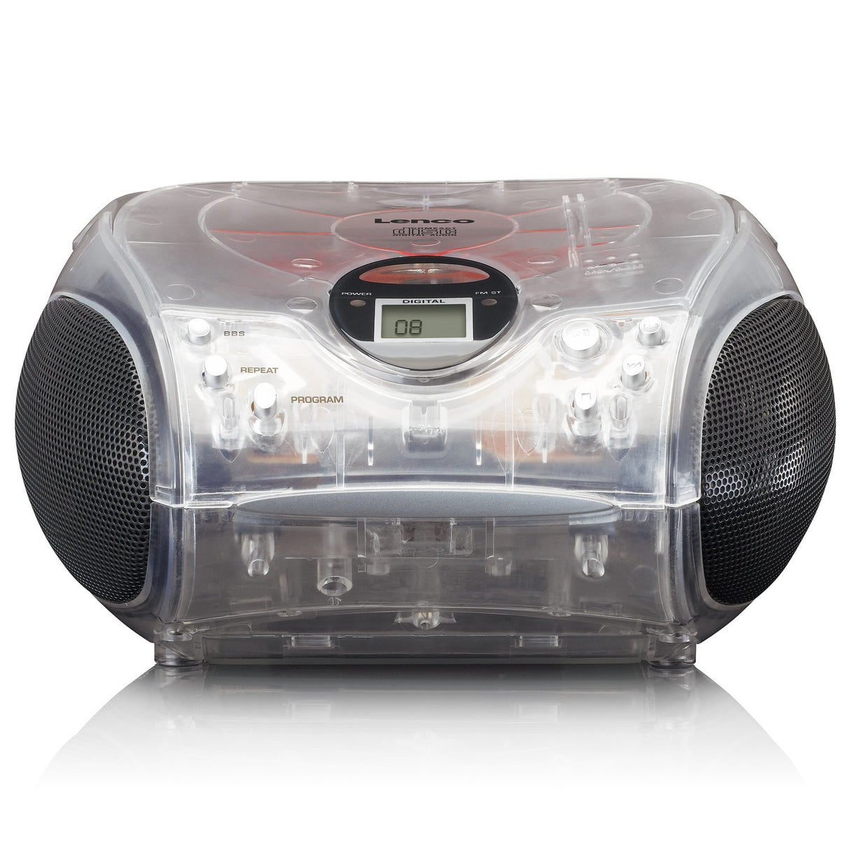 EAN 8711902066255 - Lenco SCD-24TR radio Portátil Digital Transparente imagen 4