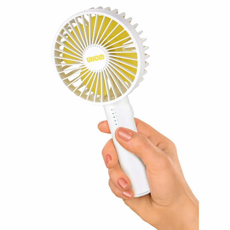 86620 Handventilator Breezy Ii Blanco 4w 5 Geschwindigkeitsstufen Ø10cm