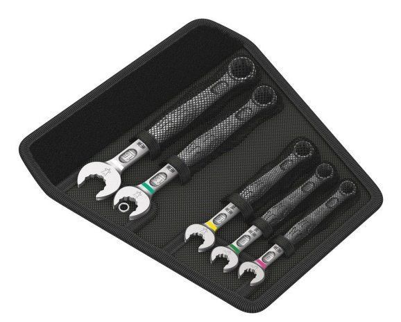Wera Bicycle Set 10, Juego De Llaves Combinadas, 5 Piezas 5004178001