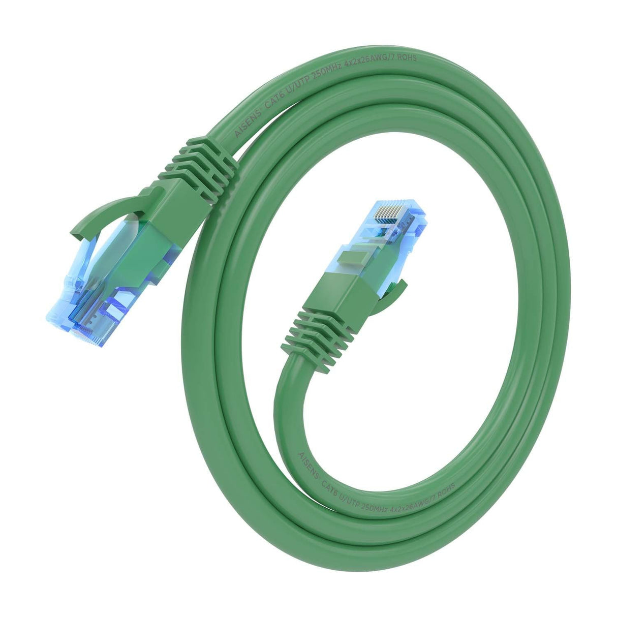 Aisens Cable De Red Rj45 Cat.6 Utp Awg26 Cca - 0.50m - Verde