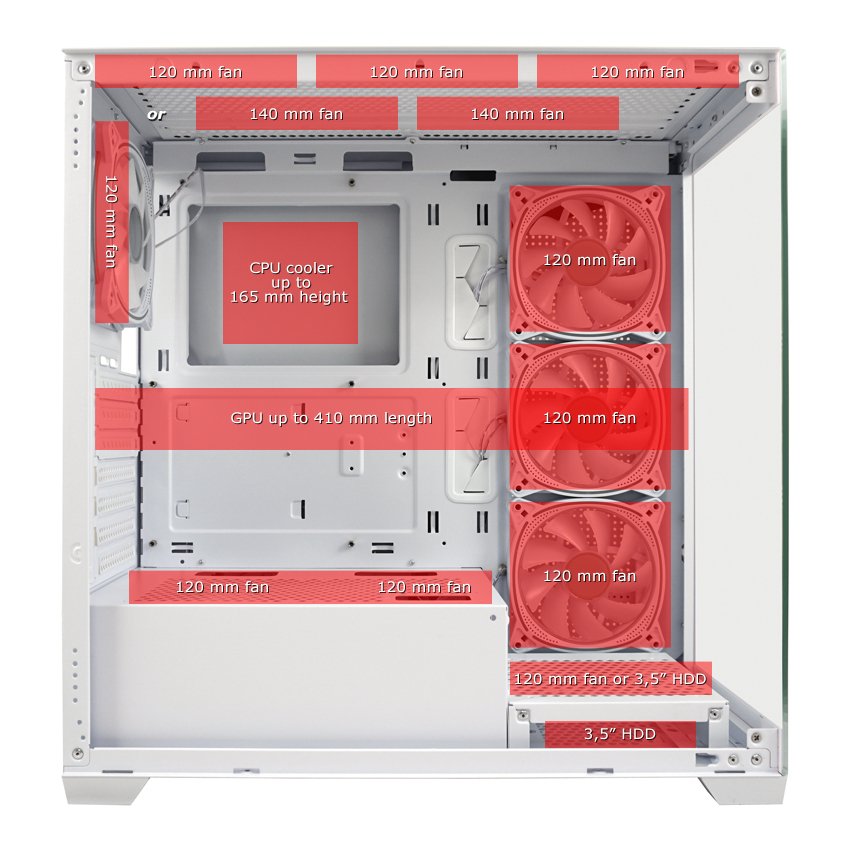 EAN 4260070129421 - LC-Power LC-715W-ON carcasa de ordenador Midi Tower Blanco imagen 14