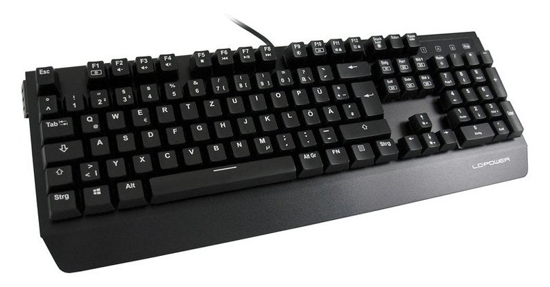 Teclado Mecánico Para Juegos, Lc-Power Lc-Key-Mech-1, Usb, Negro