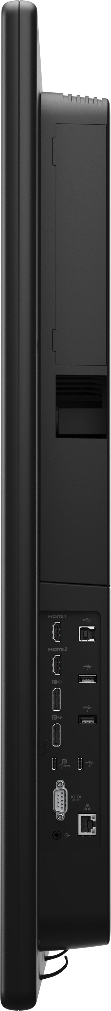 Dell P5525qc Pantalla Plana Para Señalización Digital 138,8 Cm (54.6") Lcd 400 Cd / M² 4k Ultra Hd Negro