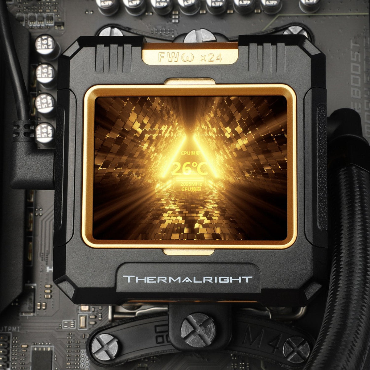 Water Cooler Cpu Aio Thermalright Frozen Warframe Argb Pret