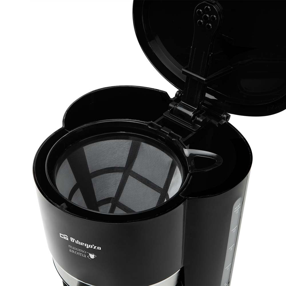 Cafetera De Goteo Orbegozo Cg 4027 N 15 Tazas Negra